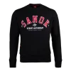 Męskie Street Autonomy Bluzy>Bluza bez kaptura S.A.N.O.K Haft black/red 2021