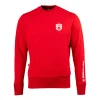 Męskie Street Autonomy Bluzy>Bluza bez kaptura Ethereal red/white 2021