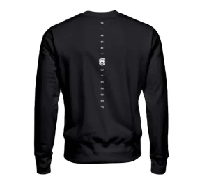 Męskie Street Autonomy Bluzy>BLUZA BEZ KAPTURA BEKZ BLACK 2024