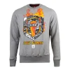 Męskie Street Autonomy Bluzy>BLUZA BEZ KAPTURA FUCK 3 GREY 2021