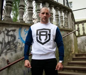 Męskie Street Autonomy Bluzy>Bluza bez kaptura Center Big Logo white 2022