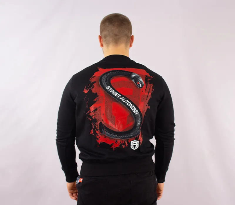 bluza_bez_kaptura_street__1-27.webp Męskie Street Autonomy Bluzy>Bluza bez kaptura Snake black 2021