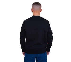 Męskie Street Autonomy Bluzy>BLUZA BEZ KAPTURA OUTLINE BLACK/RED 2022