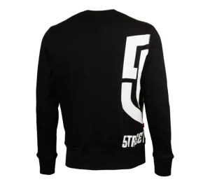 Męskie Street Autonomy Bluzy>Bluza bez kaptura Halfsa black/white 2021