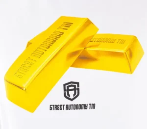 Męskie Street Autonomy Bluzy>Bluza bez kaptura Gold Bar white 2021