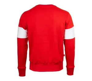 Męskie Street Autonomy Bluzy>Bluza bez kaptura Glad red 2021