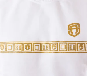 Męskie Street Autonomy Bluzy>Bluza bez kaptura Egypt white/gold 2021