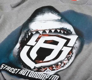 Męskie Street Autonomy Bluzy>Bluza bez kaptura Sharkins grey 2021