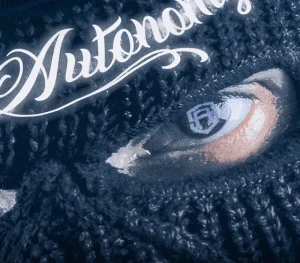 Męskie Street Autonomy Bluzy>Bluza bez kaptura Bandit Eyes dark navy 2021