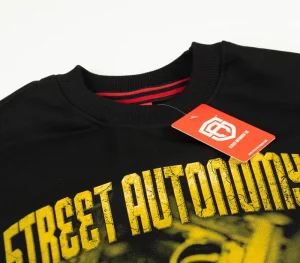 Męskie Street Autonomy Bluzy>Bluza bez kaptura M.A.F.I.A black/gold 2021