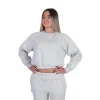 Damskie Street Autonomy Bluzy>BLUZA DAMSKA BEZ KAPTURA BUMPER MELANGE 2023