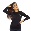 Damskie Street Autonomy Bluzy>Bluza damska bez kaptura Classy Small Logz black/silver 2021