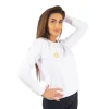 Damskie Street Autonomy Bluzy>Bluza damska bez kaptura Ethereal white/gold 2021