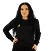 Damskie Street Autonomy Bluzy>Bluza damska bez kaptura Ethereal black/gold 2021