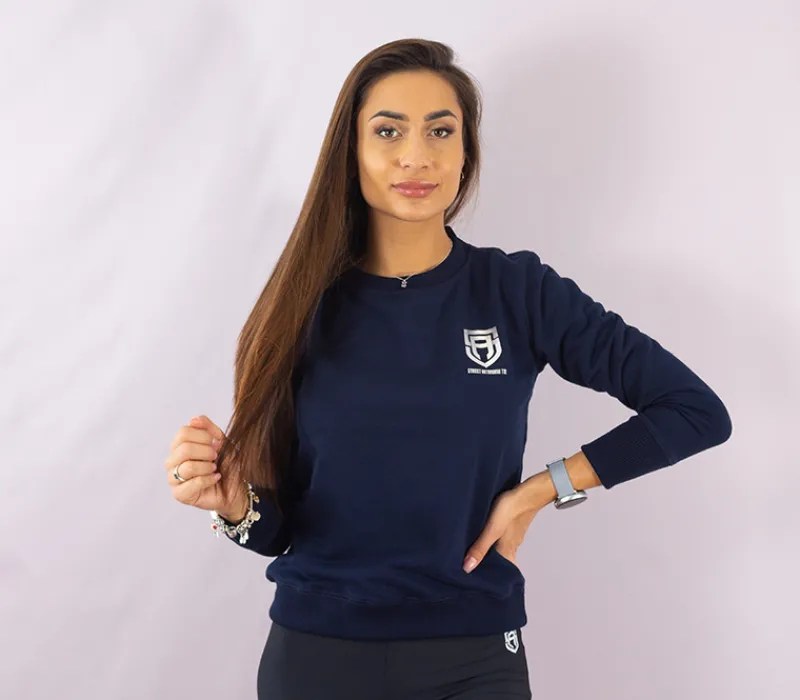 bluza_damska_bez_kaptura__1-5.webp Damskie Street Autonomy Bluzy>Bluza damska bez kaptura Classy Small Logz blue/silver 2021