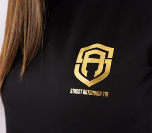 Damskie Street Autonomy Bluzy>Bluza damska bez kaptura Classy Small Logz black/gold 2021