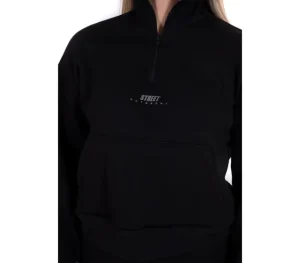 Damskie Street Autonomy Bluzy>BLUZA DAMSKA STÓJKA TROP BLACK 2023