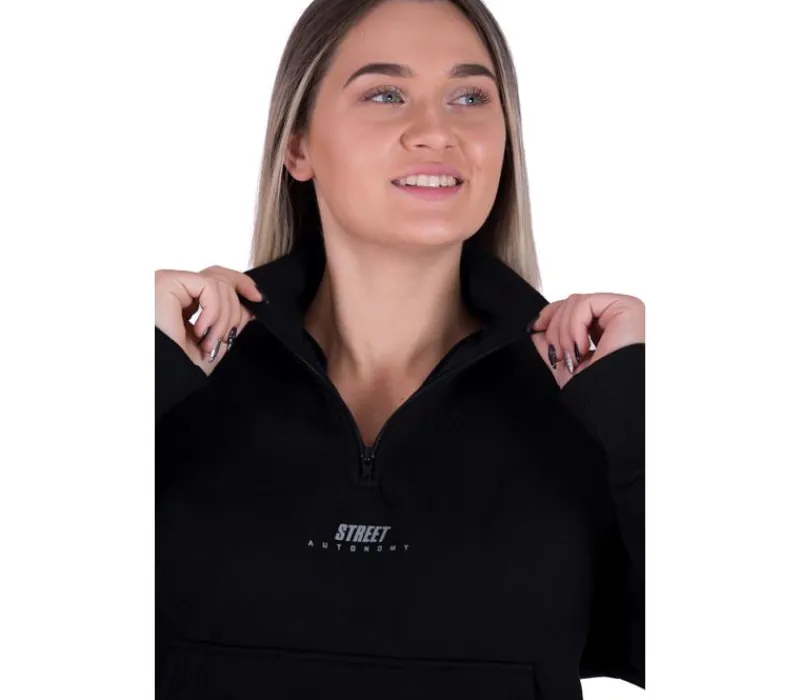 bluza_damska_stjka_street_3.webp Damskie Street Autonomy Bluzy>BLUZA DAMSKA STÓJKA TROP BLACK 2023