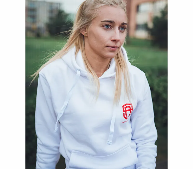bluza_damska_z_kapturem_s_3.webp Damskie Street Autonomy Bluzy>BLUZA DAMSKA Z KAPTUREM CLASSY SMALL LOGZ WHITE/RED 2021