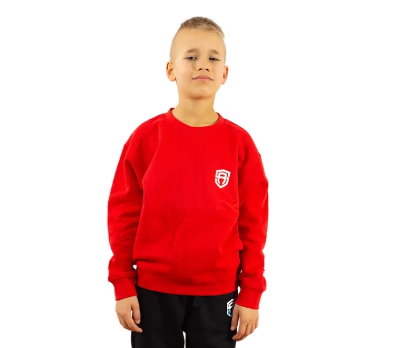 bluza_dziecica_bez_kaptur_0-3.webp Dzieci Street Autonomy Bluzy>Bluza dziecięca bez kaptura Ethereal red/white 2021