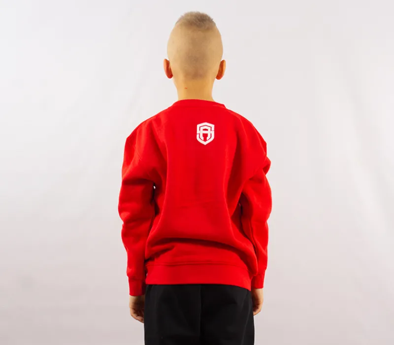 bluza_dziecica_bez_kaptur_2-1.webp Dzieci Street Autonomy Bluzy>Bluza dziecięca bez kaptura Many Logo red 2021