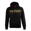 Męskie Street Autonomy Bluzy>Bluza z kapturem Ebra black/gold 2021