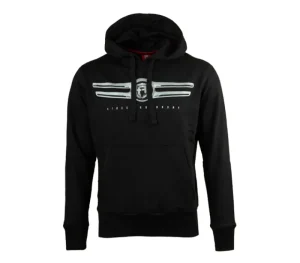 Męskie Street Autonomy Bluzy>Bluza z kapturem Ebra black/silver 2021