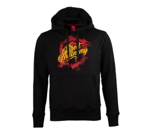 Męskie Street Autonomy Bluzy>Bluza z kapturem Flame Logo black 2021