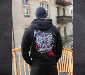 Męskie Street Autonomy Bluzy>BLUZA Z KAPTUREM PRIDE BLACK 2024