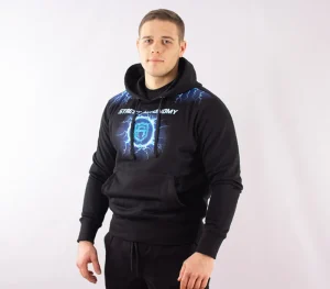 Męskie Street Autonomy Bluzy>Bluza z kapturem High Voltage black 2021