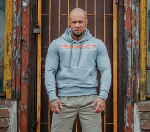 Męskie Street Autonomy Bluzy>Bluza z kapturem STR8 grey 2021