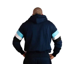 Męskie Street Autonomy Bluzy>Bluza z kapturem Bicsa navy 2022