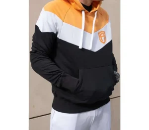Męskie Street Autonomy Bluzy>Bluza z kapturem Arrow orange 2022
