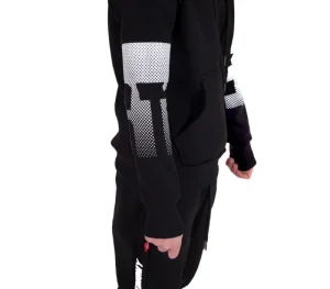 Męskie Street Autonomy Bluzy>BLUZA Z KAPTUREM ARMLOG BLACK 2023
