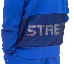 Męskie Street Autonomy Bluzy>BLUZA Z KAPTUREM COM BLUE 2023