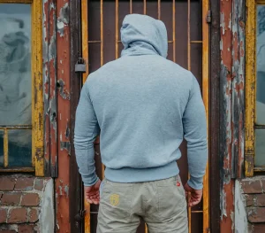 Męskie Street Autonomy Bluzy>Bluza z kapturem STR8 grey 2021