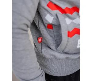 Męskie Street Autonomy Bluzy>Bluza z kapturem Danger grey 2021