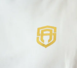 Męskie Street Autonomy Bluzy>Bluza z kapturem Ethereal white/gold 2021