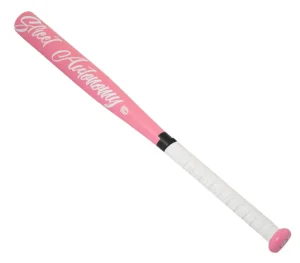 Street Autonomy Kije Bejsbolowe>KIJ BEJSBOLOWY DREWNIANY TM ALFA PINK/WHITE - II Gatunek!!