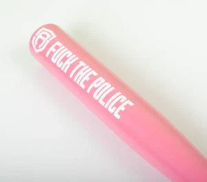 Street Autonomy Kije Bejsbolowe>KIJ BEJSBOLOWY DREWNIANY TM FUCK PINK/WHITE - II Gatunek!!