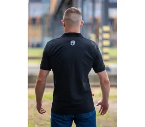 Męskie Street Autonomy Koszulki Polo>KOSZULKA POLO PITT BLACK/WHITE 2023