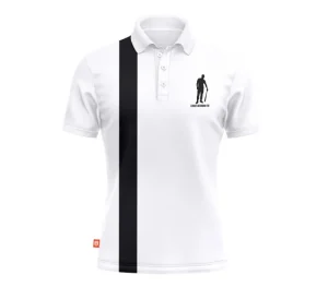 Męskie Street Autonomy Koszulki Polo>KOSZULKA POLO PITT WHITE/BLACK 2023
