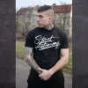 Męskie Street Autonomy Koszulki>KOSZULKA LETTER BLACK 2024