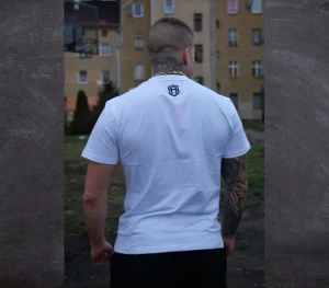 Męskie Street Autonomy Koszulki>KOSZULKA LETTER WHITE 2024
