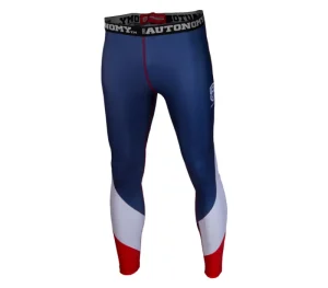 Męskie Street Autonomy Męskie>LEGGINSY LONG CLASSIC BLUE/WHITE/RED