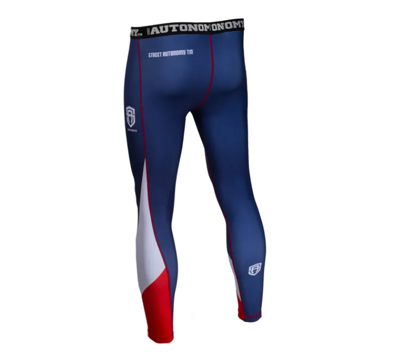 legginsy_street_autonomy__1.webp Męskie Street Autonomy Męskie>LEGGINSY LONG CLASSIC BLUE/WHITE/RED