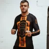Męskie Street Autonomy Męskie>RASHGUARD LONG FAME BLACK/ORANGE 2022