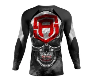 Męskie Street Autonomy Męskie>RASHGUARD LONG OLD SKULL BLACK 2022