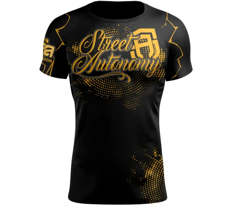 rashguard_short_street_au_3-1.webp Męskie Street Autonomy Męskie>Rashguard Short Divison black/gold 2022