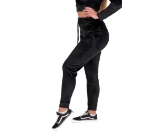 Damskie Street Autonomy Spodnie>SPODNIE DAMSKIE VELOURS BLACK 2023